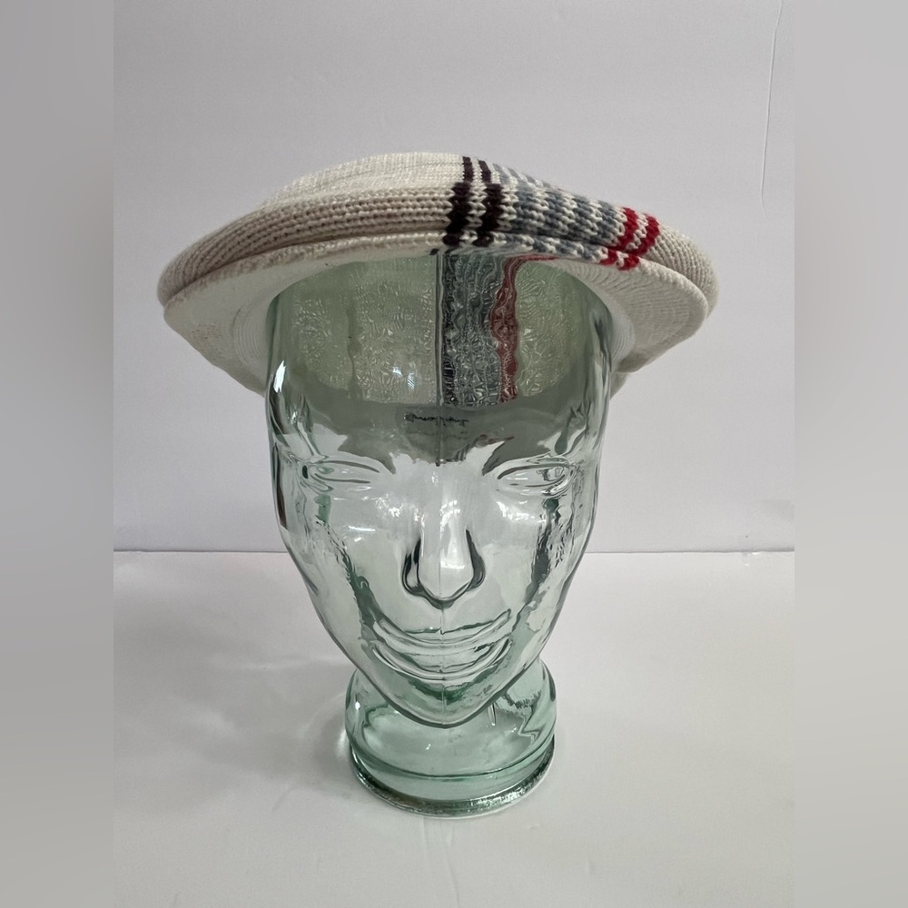 Vintage Ben Sherman Multicolor Striped 80% Cotton and 20% Polyester Newsboy Cap